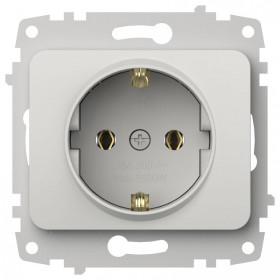 Розетка с заземлением, без рамки Elbi Eleсtriс Jazz 607-016200-217