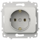 Розетка с заземлением, без рамки Elbi Eleсtriс Jazz 607-016200-217