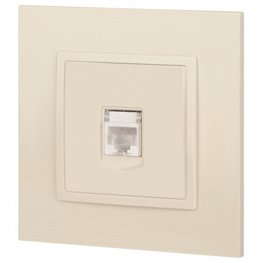 Розетка Ethernet RJ-45 без рамки Эра Эра Elegance 14-3107-02