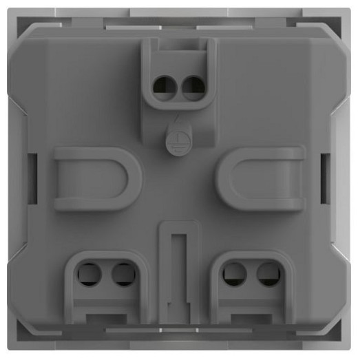 Розетка с заземлением, без рамки Elbi Eleсtriс Moda Vox 611-040232-217