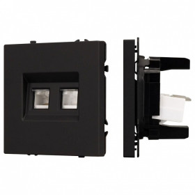 Розетка двойная Ethernet RJ-45 без рамки Arlight SCT 054313