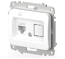 Розетка Ethernet RJ-45 без рамки Elbi Eleсtriс Jazz 607-000200-247