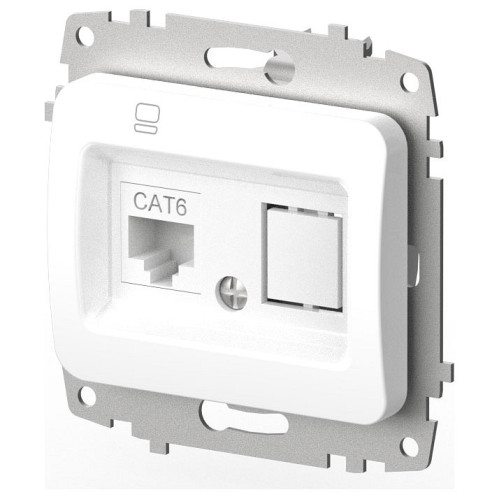 Розетка Ethernet RJ-45 без рамки Elbi Eleсtriс Jazz 607-000200-247