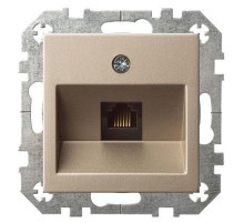 Розетка телефонная RJ-11 без рамки LIREGUS EPSILON 28-3161