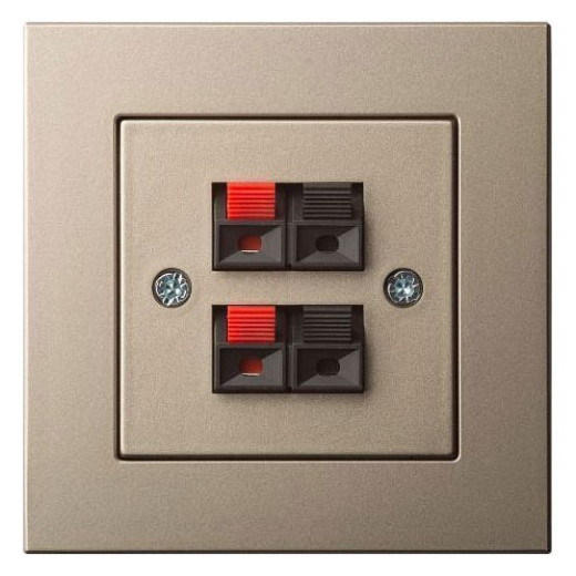 Розетка акустическая без рамки LIREGUS EPSILON 28-3241