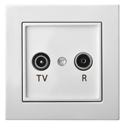 ТВ-розетка оконечная без рамки LIREGUS EPSILON 28-026