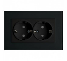 Розетка с заземлением и со шторками Stekker Эрна 39482