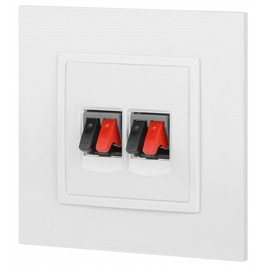 Розетка акустическая без рамки Эра Эра Elegance 14-3112-01М