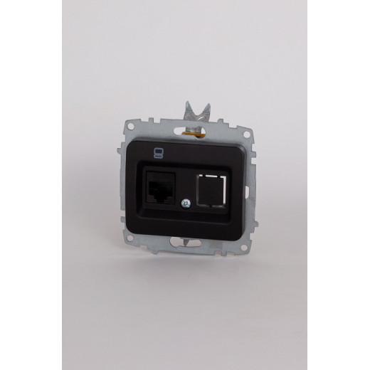 Розетка Ethernet RJ-45 без рамки Elbi Eleсtriс Jazz 607-004800-247