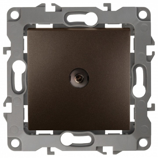 ТВ-розетка проходная без рамки Эра Эра 12 12-3102-13