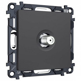 ТВ-розетка без рамки Ambrella Volt ALFA MA913050