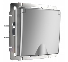 Розетка с заземлением и со шторкой, без рамки с крышкой Werkel  W1171206