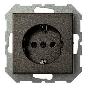 Розетка с заземлением, без рамки LIREGUS EPSILON 28-106