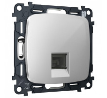 Розетка Ethernet RJ-45 и со шторками, без рамки Ambrella Volt OMEGA MO412005