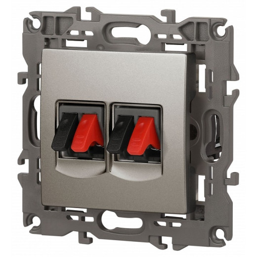 Розетка акустическая без рамки Эра Эра Elegance 14-3112-16