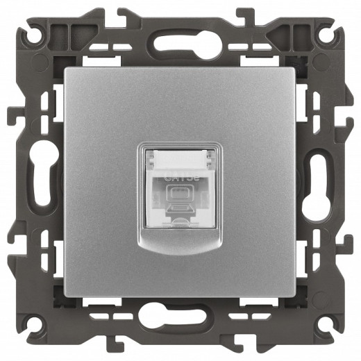 Розетка Ethernet RJ-45 без рамки Эра Эра Elegance 14-3107-03