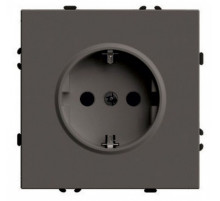 Розетка с заземлением и со шторкой, без рамки Stekker Эмили 49932