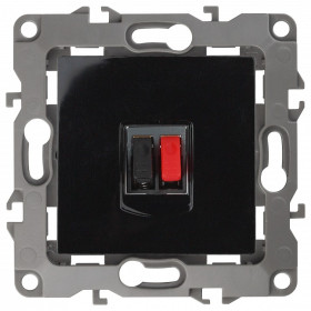 Розетка акустическая без рамки Эра Эра 12 12-3111-06