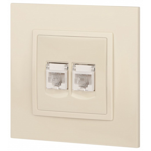 Розетка Ethernet RJ-45 без рамки Эра Эра Elegance 14-3108-02