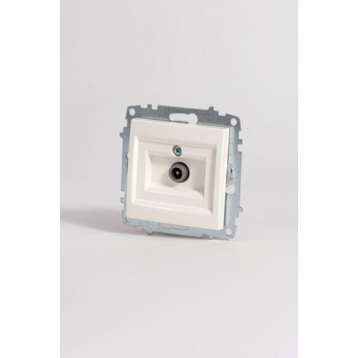 ТВ-розетка проходная без рамки Elbi Eleсtriс Zena Vega 609-010200-272