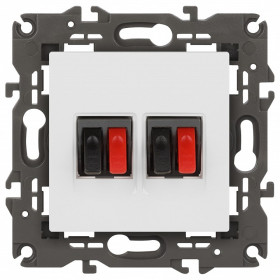 Розетка акустическая без рамки Эра Эра Elegance 14-3112-01