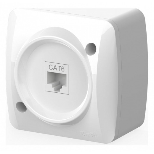 Розетка Ethernet RJ-45 Elbi Eleсtriс Alsu 7 504-000200-247