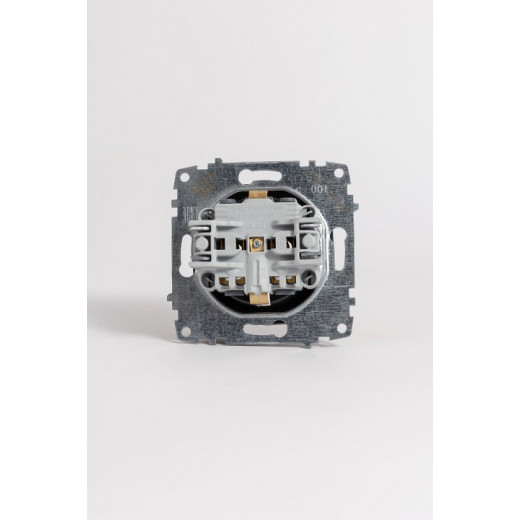 Розетка с заземлением, без рамки Elbi Eleсtriс Zena Vega 609-011100-217