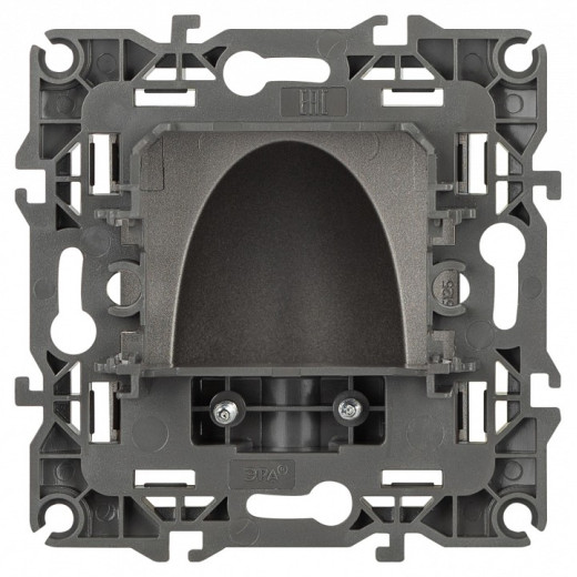 Розетка для вывод кабеля без рамки Эра Эра 12 12-6003-16