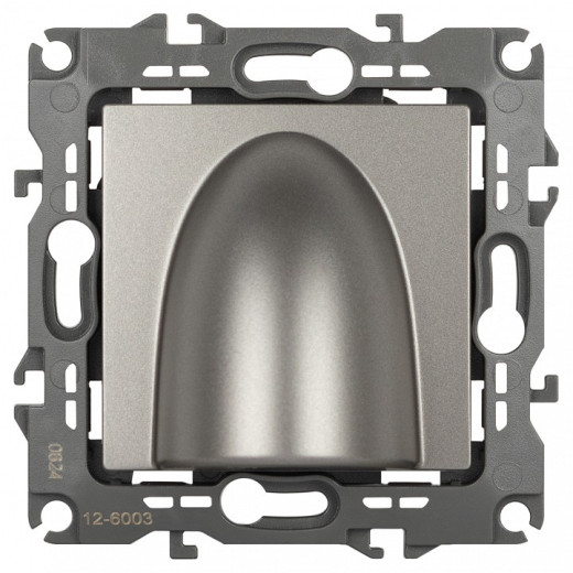 Розетка для вывод кабеля без рамки Эра Эра 12 12-6003-16