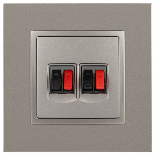 Розетка акустическая без рамки Эра Эра Elegance 14-3112-16