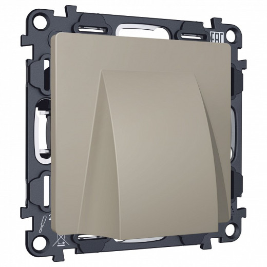 Розетка для вывод кабеля без рамки Ambrella Volt ALFA MA375810