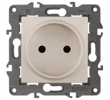 Розетка без заземления, без рамки Эра Эра Elegance 14-2105-02
