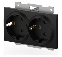Розетка двойная с заземлением, без рамки Elbi Eleсtriс Zena Vega 609-014800-907