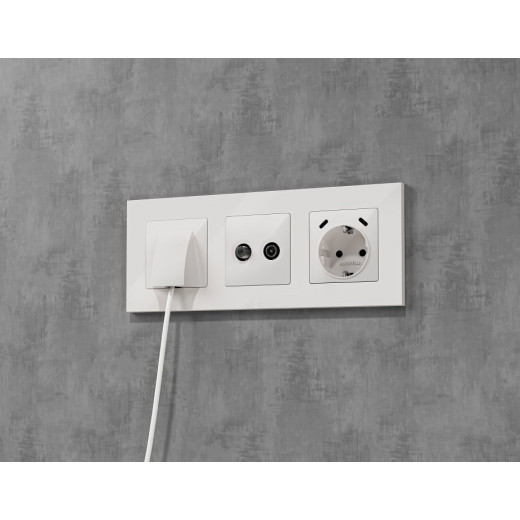 Розетка для вывод кабеля без рамки Ambrella Volt MA MA115810