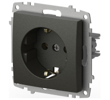 Розетка с заземлением, без рамки Elbi Eleсtriс Zena Vega 609-011100-217