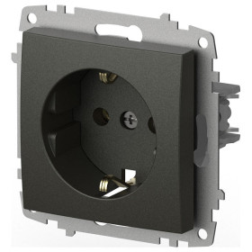 Розетка с заземлением, без рамки Elbi Eleсtriс Zena Vega 609-011100-217