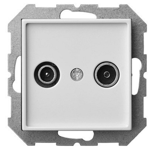 ТВ-розетка оконечная без рамки LIREGUS EPSILON 28-026