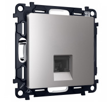 Розетка Ethernet RJ-45 и со шторками, без рамки Ambrella Volt ALFA MA512005