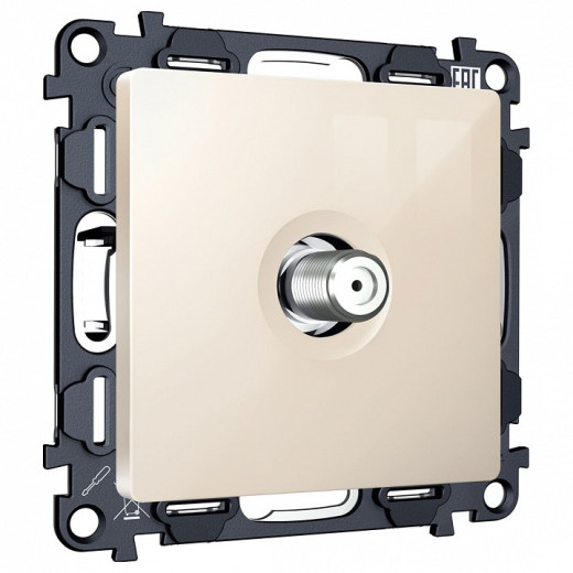 ТВ-розетка без рамки Ambrella Volt ALFA MA313050