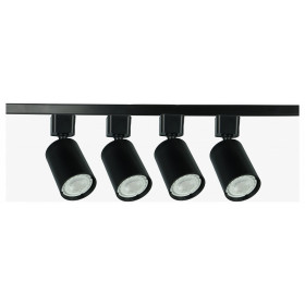 Комплект трековый Эра  TR70-SET4-GU10-BK