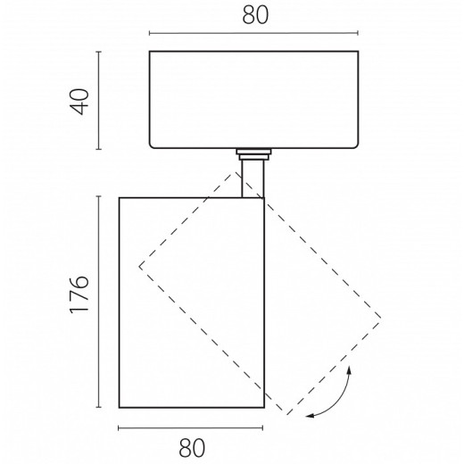 Спот Lightstar Canno Pro C4307SO