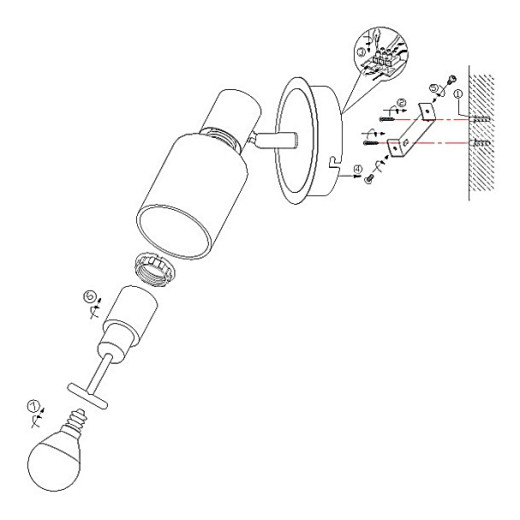 Спот Globo Kati 54913-1