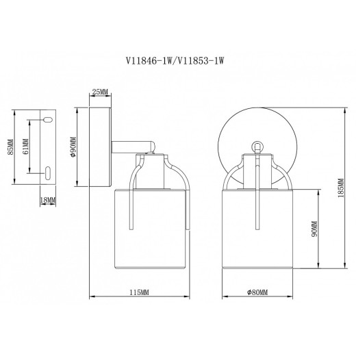 Спот Moderli Inari V11846-1W