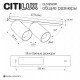 Спот Citilux AXEL CL512523R