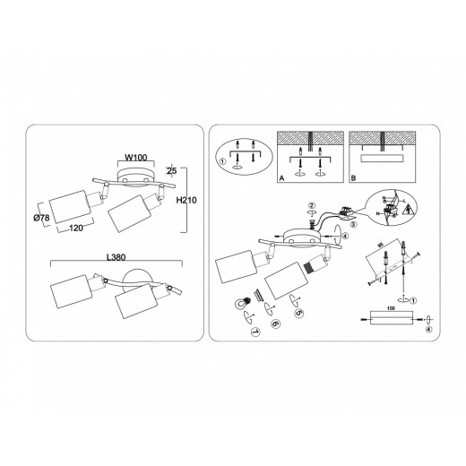 Спот Ambrella Light TR TR8721