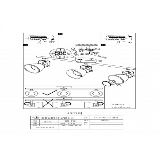 Спот Eglo Seras 96554