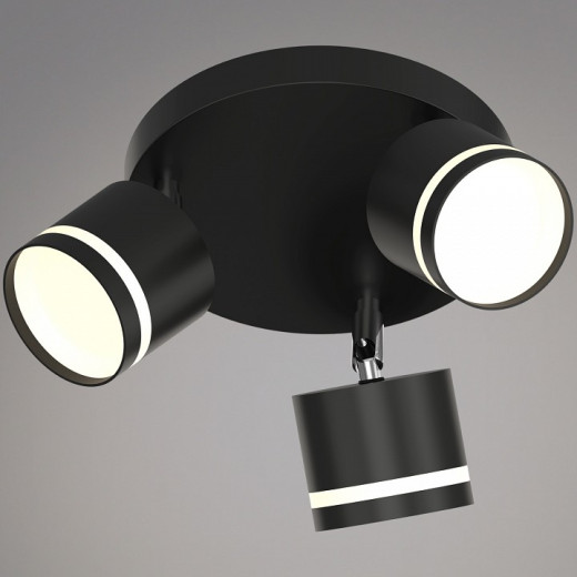 Спот 51540-0.3-03 GX53 BK+CR