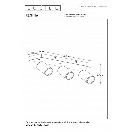 Спот Lucide REGINA 53914/03/41