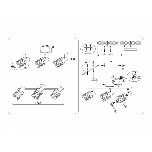 Спот Ambrella Light TR TR8669