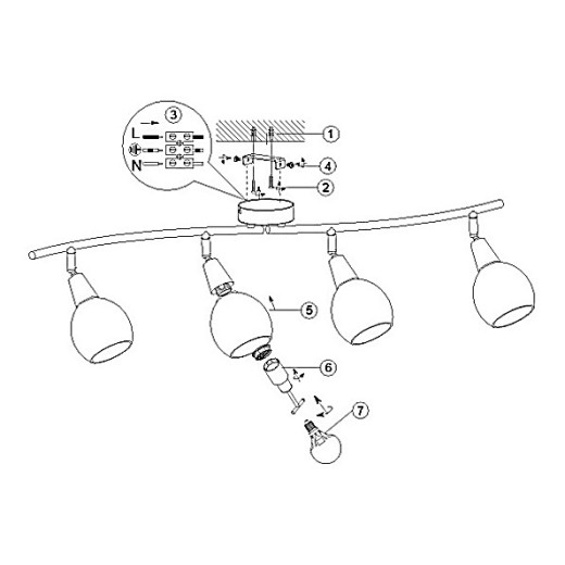 Спот Globo Elliott 54351-4